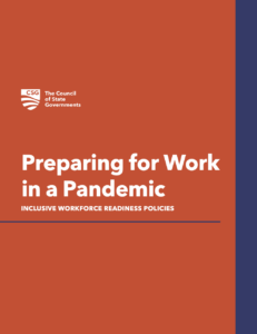 Preparing for Work in a Pandemic report cover